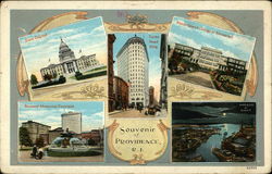 Greetings from Providence Rhode Island Postcard Postcard