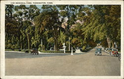 Coe Memorial Park Torrington, CT Postcard Postcard