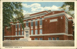 High School Keene, NH Postcard Postcard