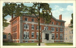 Dartmouth College - Robinson Hall Hanover, NH Postcard Postcard