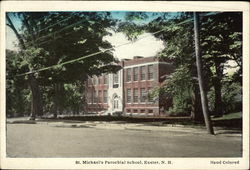 St. Michael's Parochial School Exeter, NH Postcard Postcard