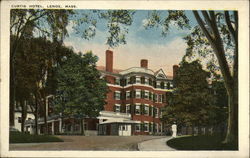 Street View of Curtis Hotel Lenox, MA Postcard Postcard