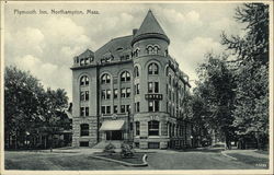 Plymouth Inn Northampton, MA Postcard Postcard