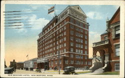 New Bedford Hotel Massachusetts Postcard Postcard