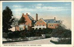 Henry Heywood Memorial Hospital Postcard