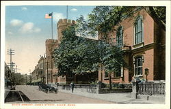 State Armory, Essex Street, Salem, Mass Postcard