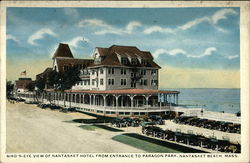 Nantasket Hotel, Nantasket Beach, Mass Hull, MA Postcard Postcard