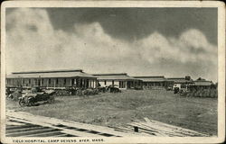 Field Hospital at Camp Devens Postcard