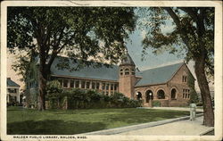 Malden Public Library Postcard