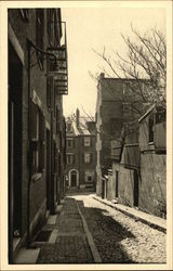 Acorn Street, Beacon Hill Postcard