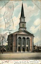 Notre Dame Des Canadiens at Park Street Postcard