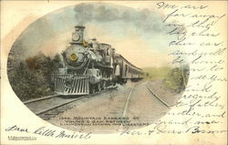 Mountain Express at Young's Gap Postcard