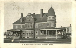 L. B. Goodall's Residence Postcard