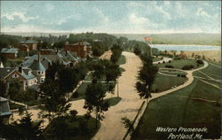 Western Promenade Postcard