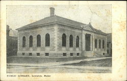 Public Library Postcard