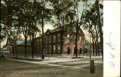 Old High School, Washington Street Biddeford, ME Postcard Postcard