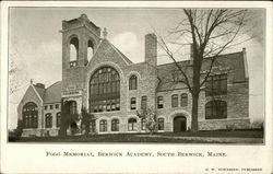 Berwick Academy - Fogg Memorial Postcard