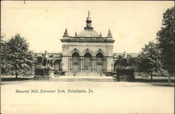 Memorial Hall, Fairmount Park Postcard