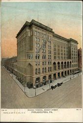 Reading Terminal, Market Street Philadelphia, PA Postcard Postcard