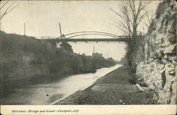 Hitchen's Bridge and Canal Postcard