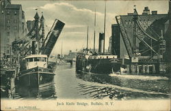 Jack Knife Bridge Postcard