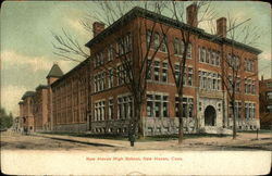 New Haven High School Postcard