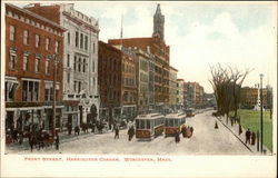 Front Street, Harrington Corner Postcard