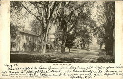 View of Old Deerfield Postcard