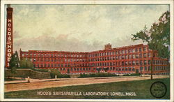 Hood's Sarsaparilla Laboratory Postcard