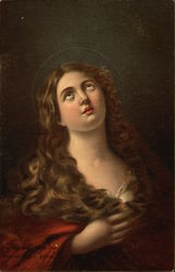 The Magdalen by Guido Reni Art Postcard Postcard