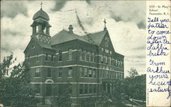 St Mary's School Pawtucket, RI Postcard Postcard