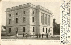 New Post Office at Pierre Postcard