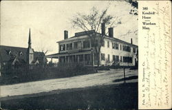 Kendrick House Wareham, MA Postcard Postcard