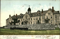 War College, US Training Station Postcard