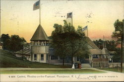 Casino, Rhodes-on-the-Pawtuxet Providence, RI Postcard Postcard