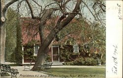 Roger Williams Park - Betsy Williams Cottage Postcard