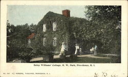 Betsy Williams' Cottage at RW Park Postcard