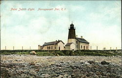 Point Judith Light Postcard