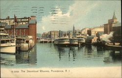 The Steamboat Wharves Postcard