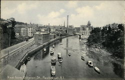 View from Division Street Postcard