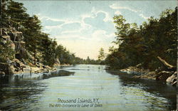 The Rift, Entrance to Lake of Isles Postcard