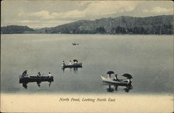 North Pond, Looking Northeast Postcard