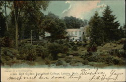 Agricultural College - Wild Garden Postcard