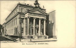 St. George's Hall Postcard