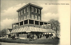 Old Philadelphia Punch Bowl Pennsylvania Postcard Postcard