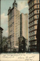 Park Row Building New York, NY Postcard Postcard