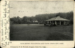 Club House, Naugatuck Golf Club Union City, CT Postcard Postcard