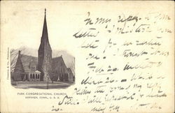 Park Congregational Church Postcard