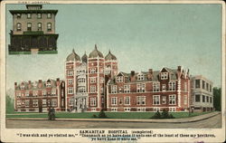 First Hospital, Samaritan Hospital (Completed) Postcard