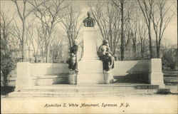 Hamilton S. White Monument Syracuse, NY Postcard Postcard